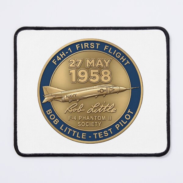 Item preview, F4H-1 Phantom II First Flight Commemorative Medal Graphic designed and sold by CharlieDesings.