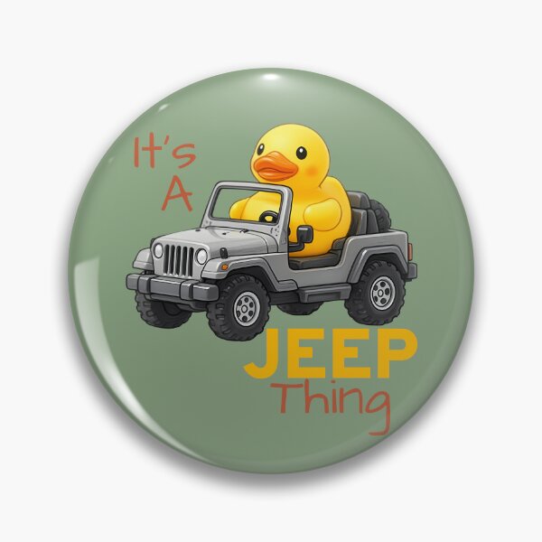 Item preview, Rubber Duck Jeep | It's a Jeep Thing designed and sold by WrenAndWhimsy.