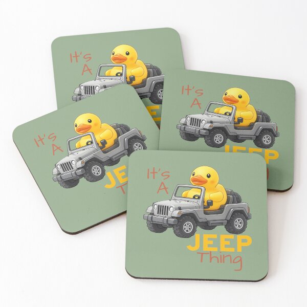 Item preview, Rubber Duck Jeep | It's a Jeep Thing designed and sold by WrenAndWhimsy.