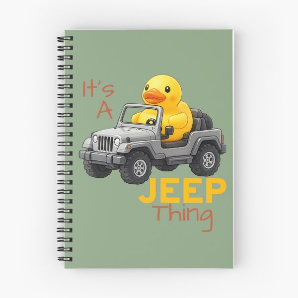 Aperçu de l'œuvre Jeep Canard en Caoutchouc | C'est un truc de Jeep créée et vendue par WrenAndWhimsy.