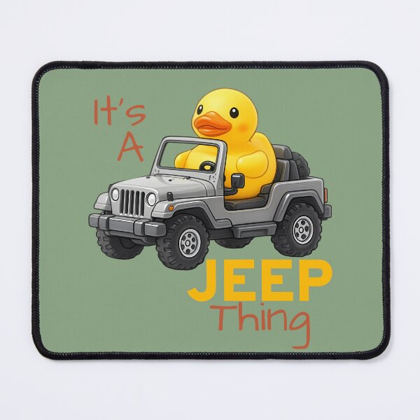 Item preview, Rubber Duck Jeep | It's a Jeep Thing designed and sold by WrenAndWhimsy.