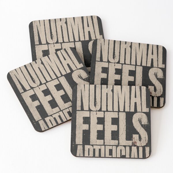 Item preview, Normal Feels Artificial designed and sold by MetusArt.