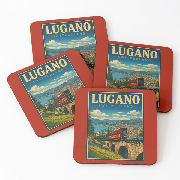 Item preview, Lugano - Switzerland designed and sold by GoodOldVintage.