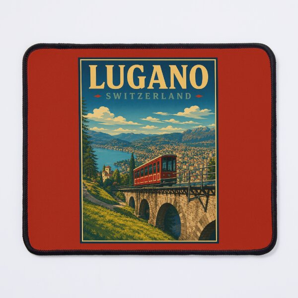 Item preview, Lugano - Switzerland designed and sold by GoodOldVintage.
