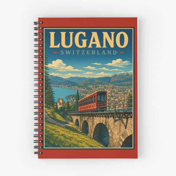 Item preview, Lugano - Switzerland designed and sold by GoodOldVintage.