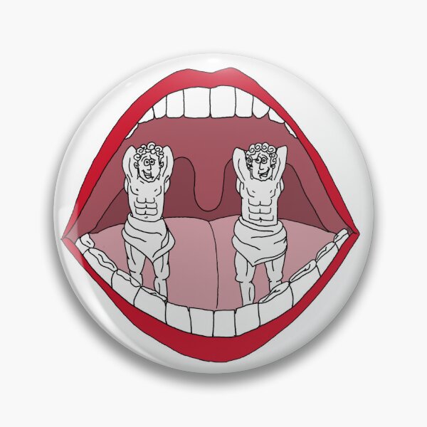 Item preview, Atlas Shrugs in Your Mouth – Funny Literary Palate Palace Art designed and sold by MyxaART.
