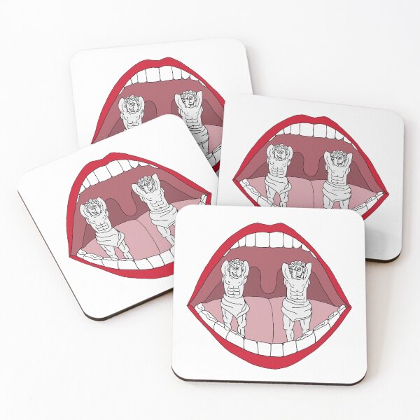 Item preview, Atlas Shrugs in Your Mouth – Funny Literary Palate Palace Art designed and sold by MyxaART.