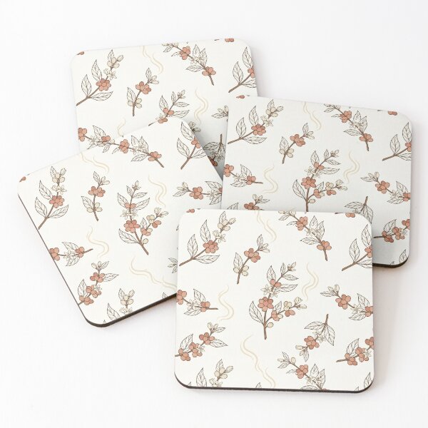 Item preview, Coffee Botanical Seamless Pattern  designed and sold by MegaNovaArt.