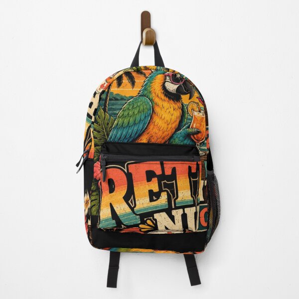 Item preview, Retired Nurse Tropical Parrot Shirt – No More Night Shift 2026، Funny RN Retirement Retro Tee Classic T-Shirt designed and sold by podlook.