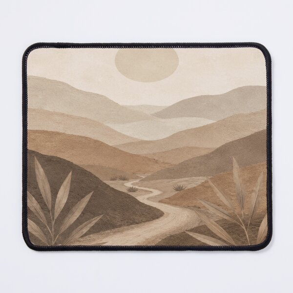Item preview, Neutral Boho Landscape designed and sold by Hyssop St.