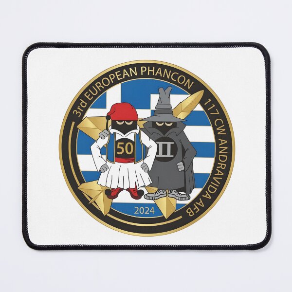 Item preview, 3rd European Phancon 2024 Commemorative Aviation Patch designed and sold by CharlieDesings.