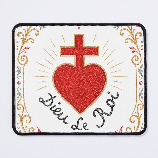 Item preview, Vendée Sacred Heart – French Counter-Revolution Symbol designed and sold by Crux Fidelis.