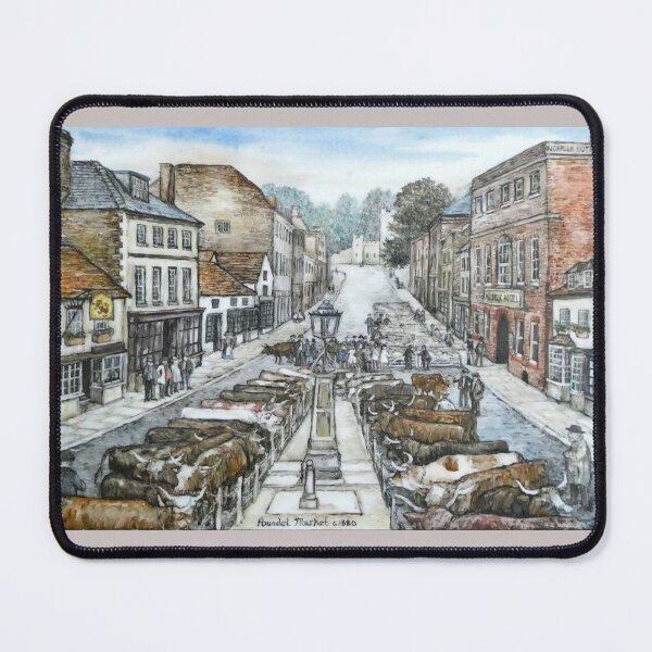 Item preview, Arundel Market Sussex c1880 by R E Whitaker designed and sold by Collector-RB.