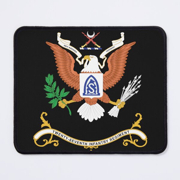 Item preview, Army - Regimental Colors - 27th Infantry Regiment - NEC ASPERA TERRENT X 300 designed and sold by Military Insignia Products.