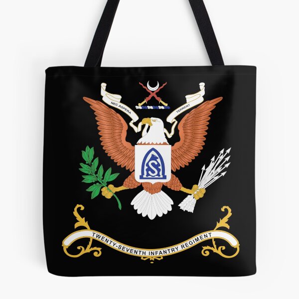 Item preview, Army - Regimental Colors - 27th Infantry Regiment - NEC ASPERA TERRENT X 300 designed and sold by Military Insignia Products.