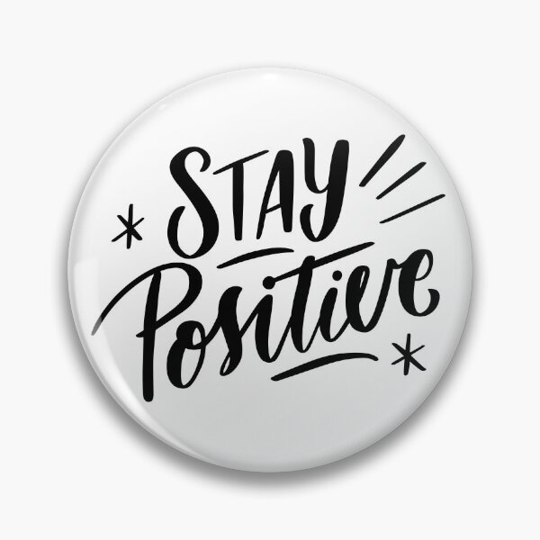 Item preview, Minimal Stay Positive Quote Art designed and sold by Johnny Holiday.