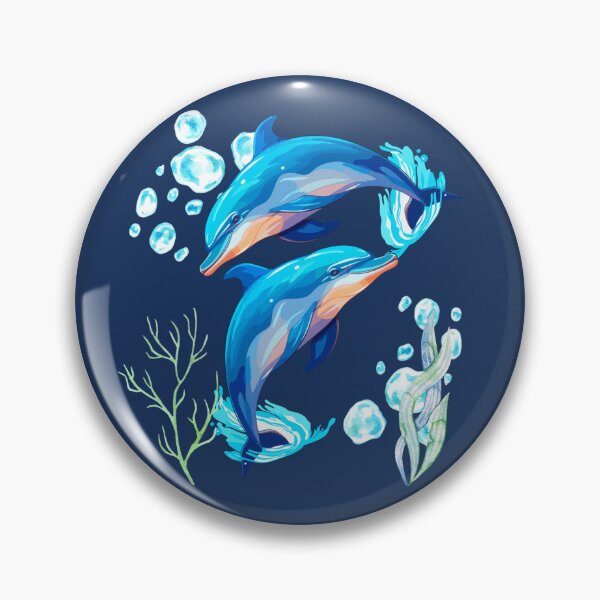 Item preview, watercolour mammals swimming designed and sold by MandySJ.