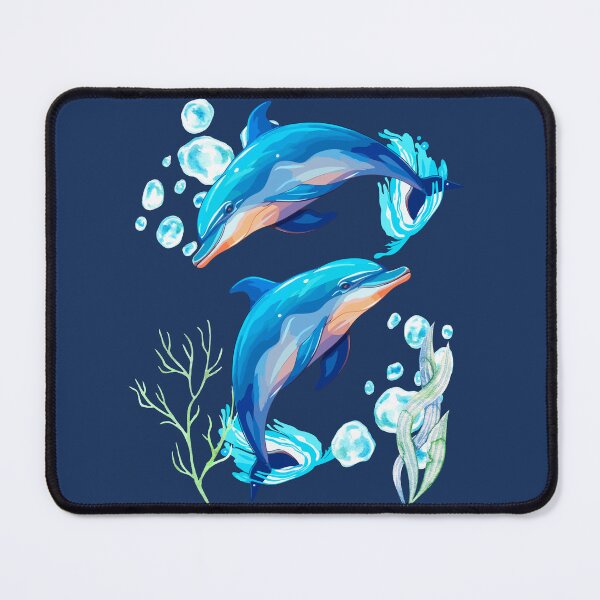 Item preview, watercolour mammals swimming designed and sold by MandySJ.