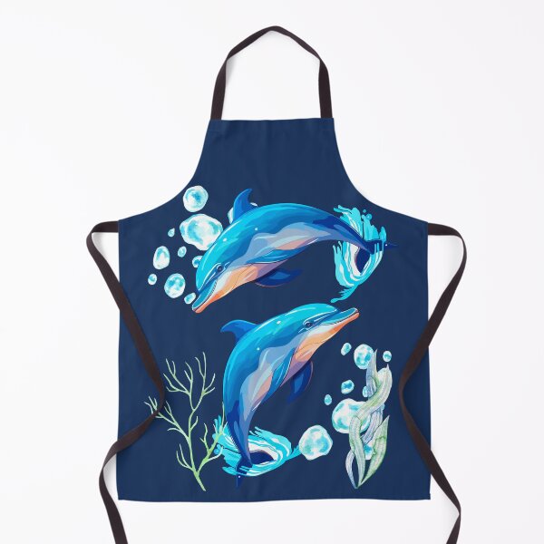 Item preview, watercolour mammals swimming designed and sold by MandySJ.