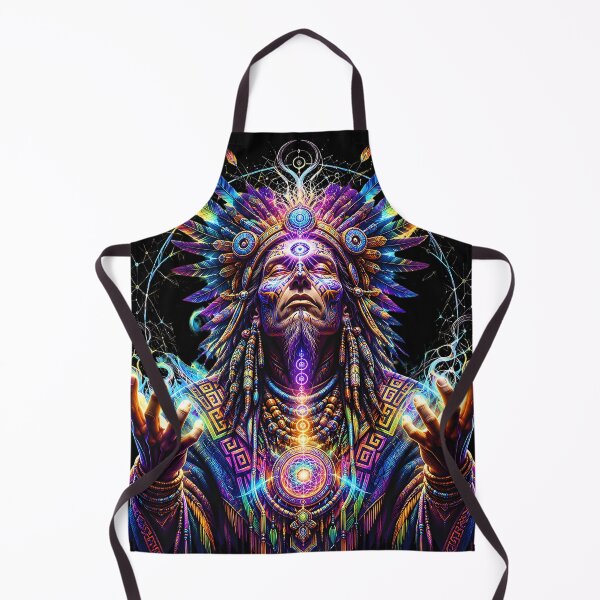 Item preview, Third Eye Shaman – Neon Spirit Vision designed and sold by RH Design Lab.