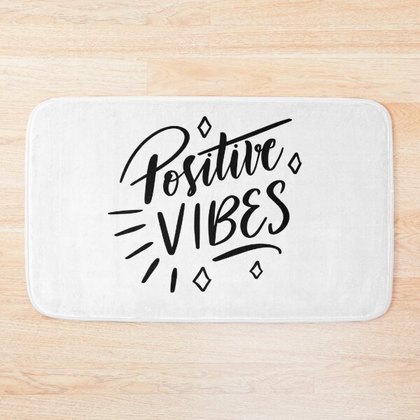 Item preview, Positive Vibes Aesthetic Lettering Graphic designed and sold by Johnny Holiday.