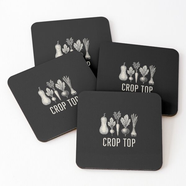 Item preview, Crop Top Corn Humor designed and sold by SiarheiYur.