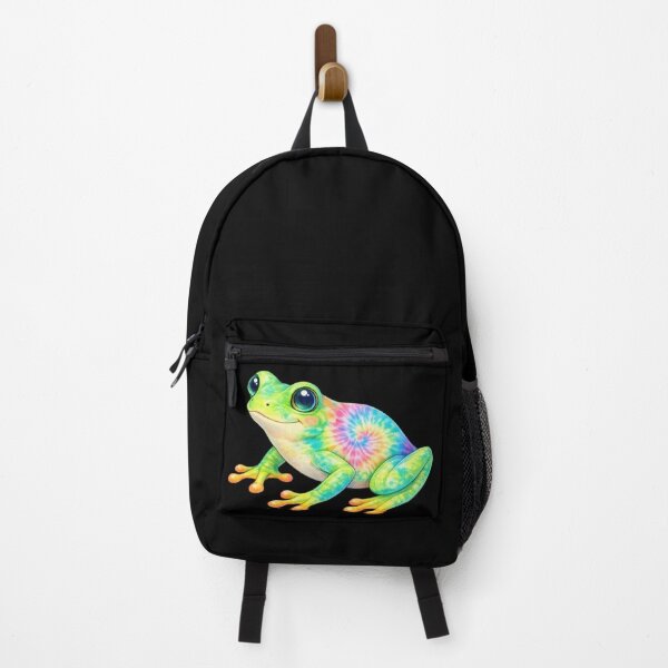 Item preview, Tie-Dye Rainbow Tree Frog designed and sold by jgvisualarts.