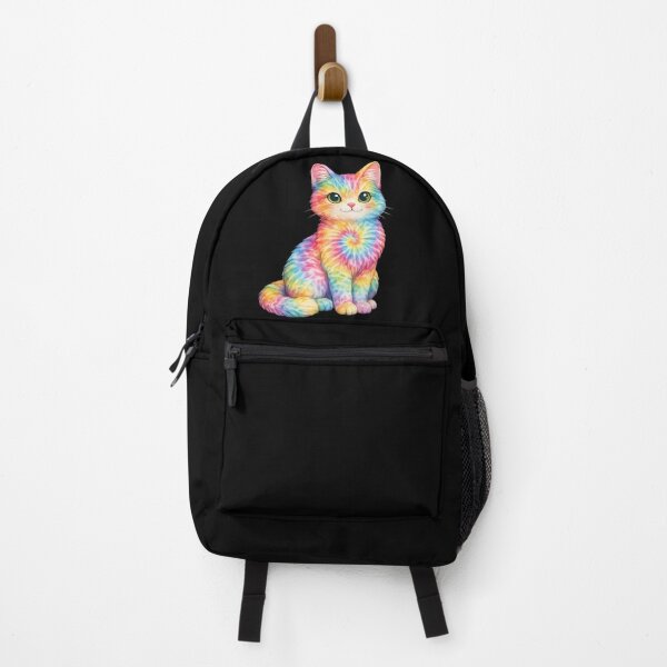 Item preview, Rainbow Tie Dye Kitten designed and sold by jgvisualarts.