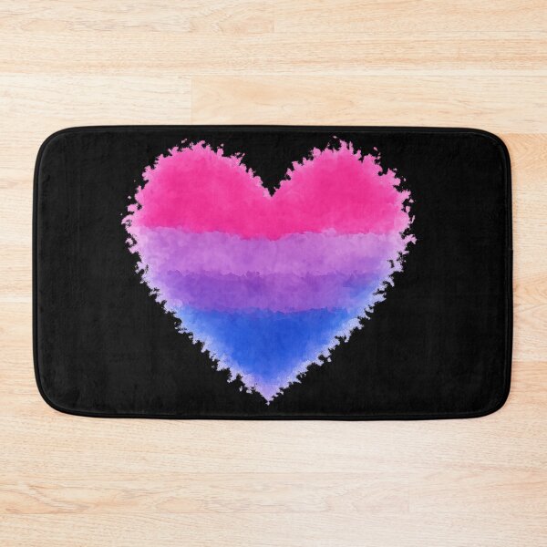 Item preview, Bi Pride Heart – Watercolor Bisexual Pride Design designed and sold by PaTkA art.