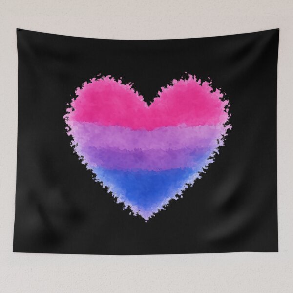 Item preview, Corazón del Orgullo Bisexual – Diseño de Orgullo Bisexual en Acuarela designed and sold by PaTkA art.