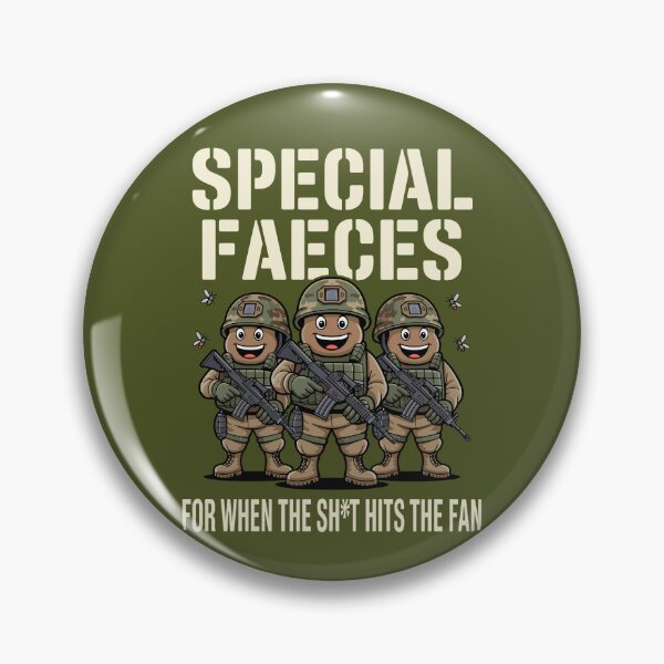 Item preview, Special Faeces – Military Poop Squad designed and sold by JPees.