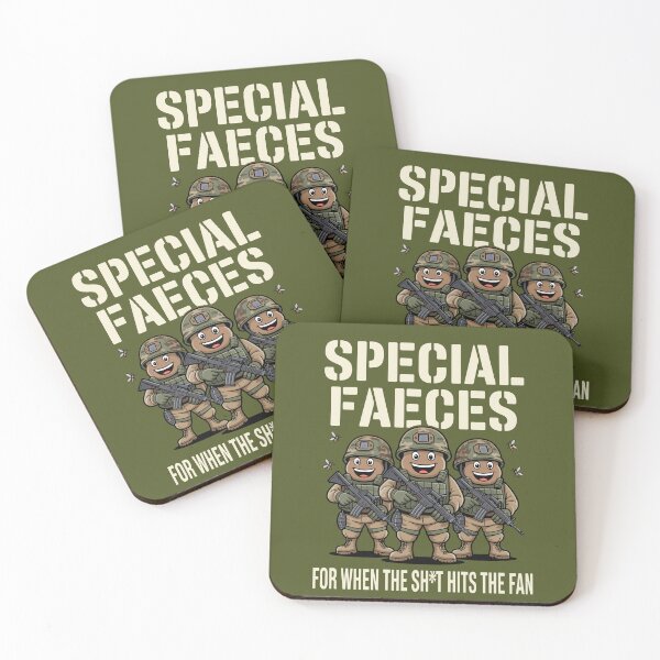 Item preview, Special Faeces – Military Poop Squad designed and sold by JPees.