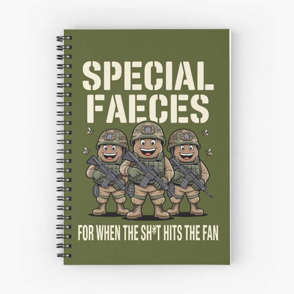 Item preview, Special Faeces – Military Poop Squad designed and sold by JPees.