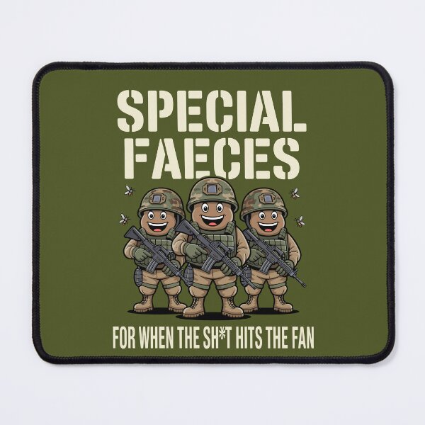 Item preview, Special Faeces – Military Poop Squad designed and sold by JPees.