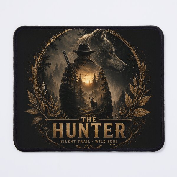 Item preview, THE HUNTER – Silent Trail • Wild Soul designed and sold by TammyHunterArt.