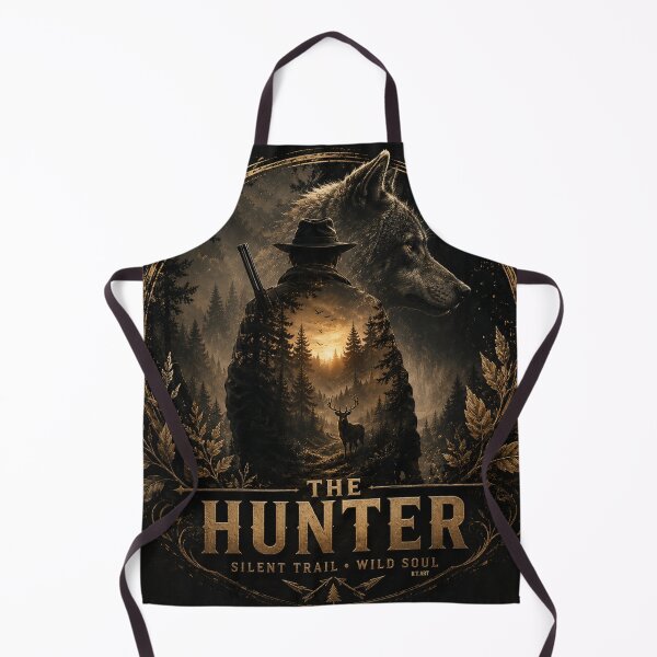 Item preview, THE HUNTER – Silent Trail • Wild Soul designed and sold by TammyHunterArt.