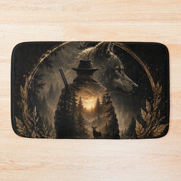 Item preview, THE HUNTER – Silent Trail • Wild Soul designed and sold by TammyHunterArt.