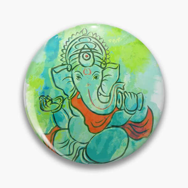 Item preview, Lord Ganesha Face  designed and sold by artbundleindia.