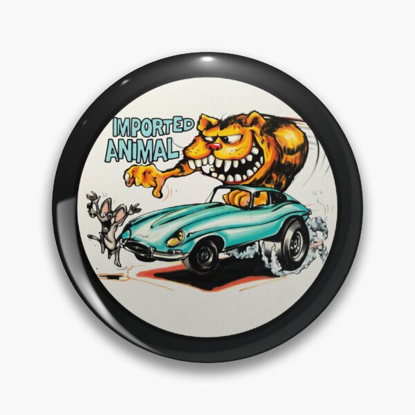 Item preview, IMPORTED ANIMAL, JAGUAR CAT, SCARED MOUSE RUNNIN' FOR HIS LIFE designed and sold by V3GFX.