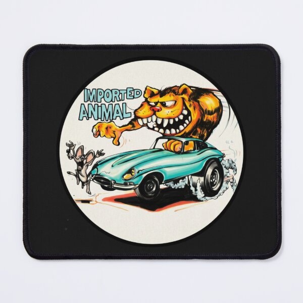 Item preview, IMPORTED ANIMAL, JAGUAR CAT, SCARED MOUSE RUNNIN' FOR HIS LIFE designed and sold by V3GFX.