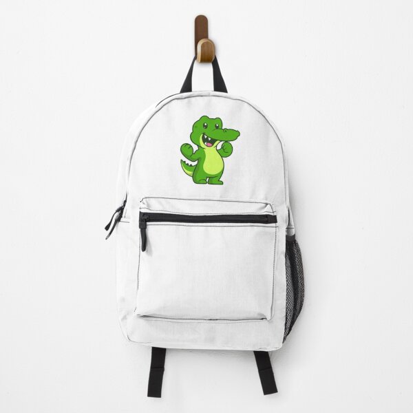 Item preview, Cute Happy Crocodile Cartoon Character designed and sold by Hestercat.