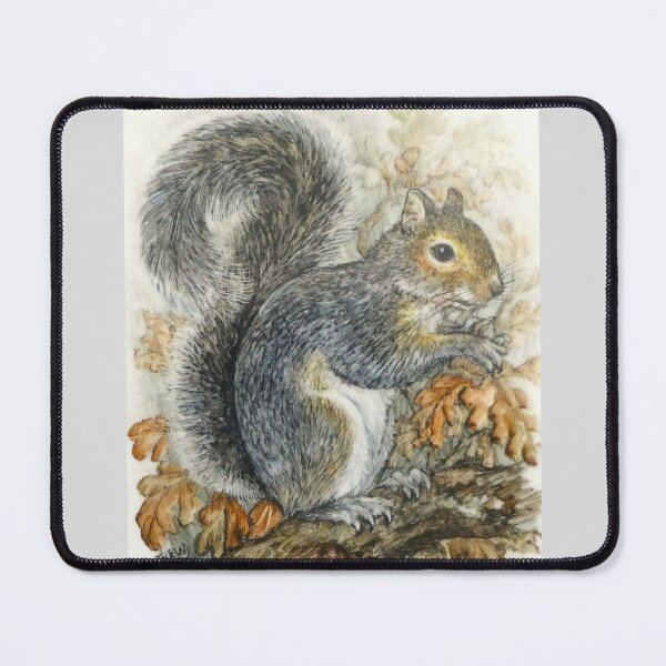 Item preview, Grey Squirrel by R E Whitaker designed and sold by Collector-RB.