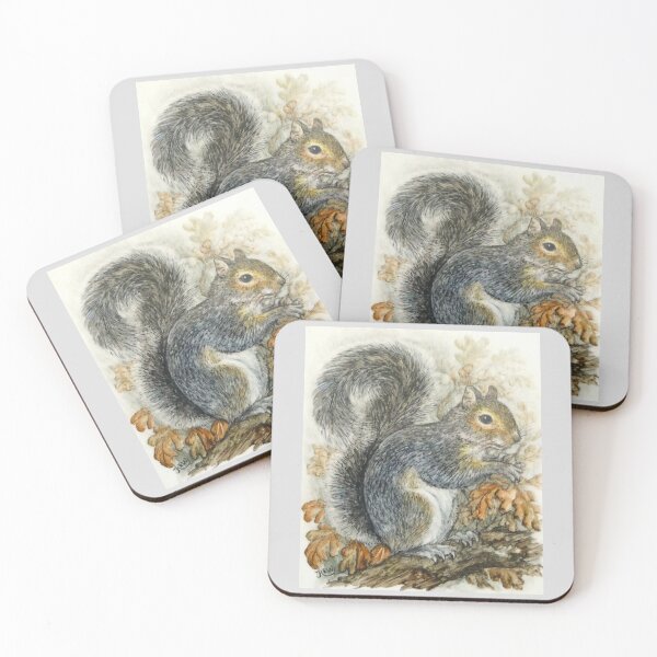 Item preview, Grey Squirrel by R E Whitaker designed and sold by Collector-RB.