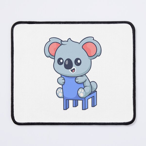 Item preview, Cute Chibi Koala Sitting on a Chair Cartoon designed and sold by Hestercat.