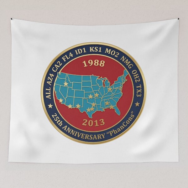 Item preview, 25th Anniversary PhanCons United States Commemorative Medal Graphic designed and sold by CharlieDesings.