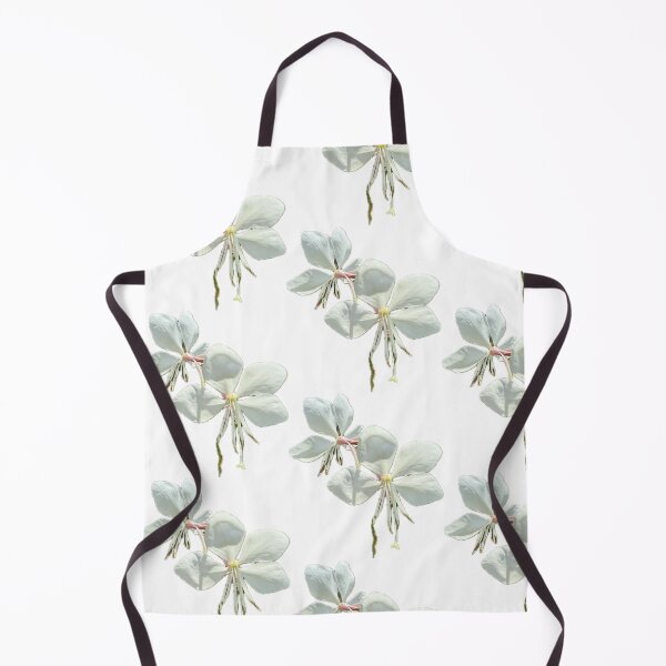 Item preview, Delicate White Gaura Whirling Butterflies Floral Design designed and sold by BalkanBloom.