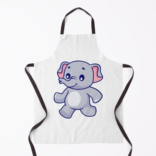 Item preview, Cute Walking Elephant Cartoon Character designed and sold by Hestercat.
