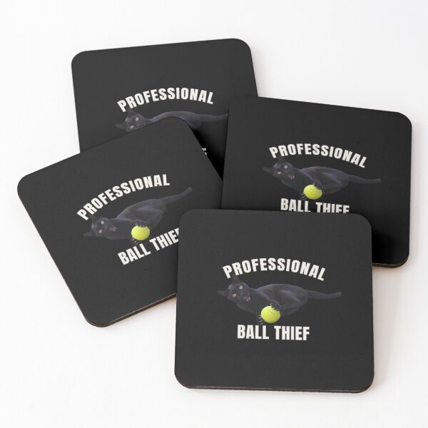 Item preview, Professional Ball Thief – Funny Tennis Cat Meme Design designed and sold by MB-CatPrints.
