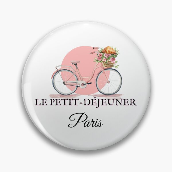 Item preview, Flower bike with croissant designed and sold by Mucha's Rose.