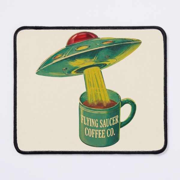 Item preview, Flying Saucer Coffee Co. designed and sold by Cosmic Cactus.
